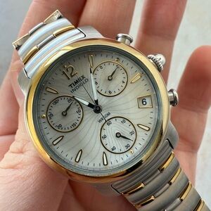 Timex Two-Tone Silver & Gold Watch
